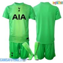 Camisa de time de futebol Tottenham Hotspur Goleiro Replicas 1º Equipamento Infantil 2025-26 Manga Curta (+ Calças curtas)